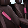 Tartan Pink Plaid Seat Belt Cover-grizzshop