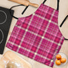 Tartan Pink Plaid Women's Apron-grizzshop