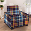 Tartan Plaid Armchair Cover-grizzshop