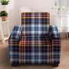 Tartan Plaid Armchair Cover-grizzshop