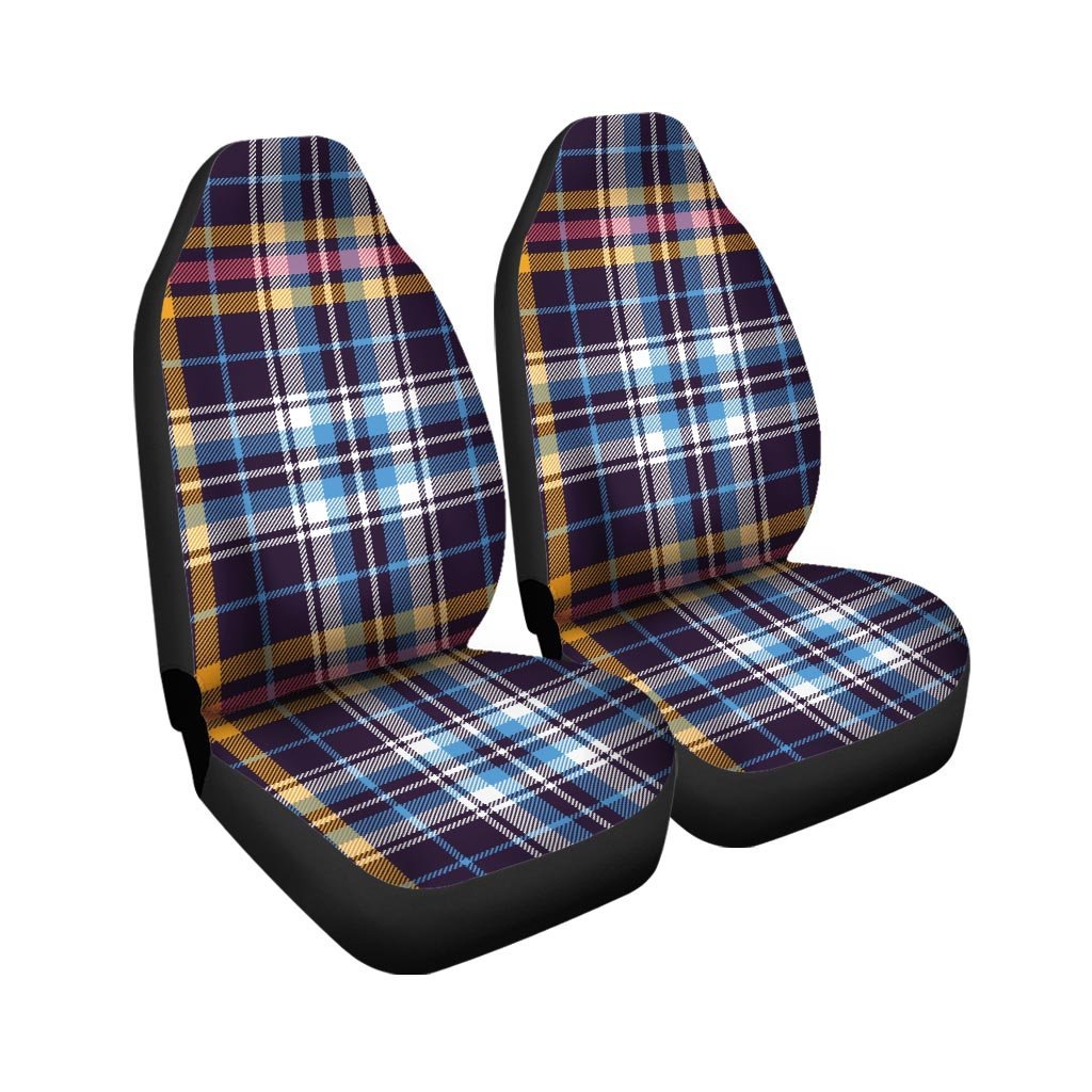 Tartan Plaid Car Seat Covers-grizzshop