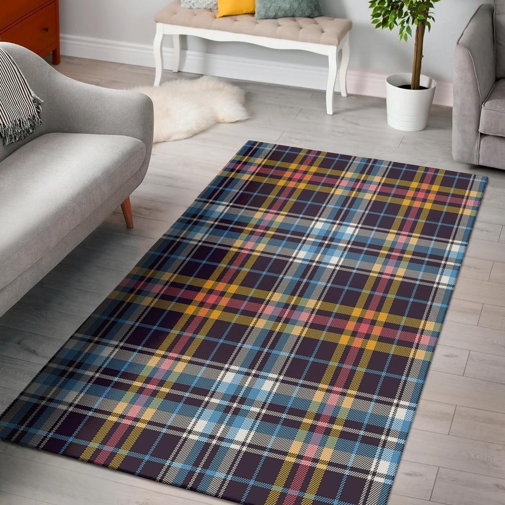 Tartan Plaid Floor Mat-grizzshop