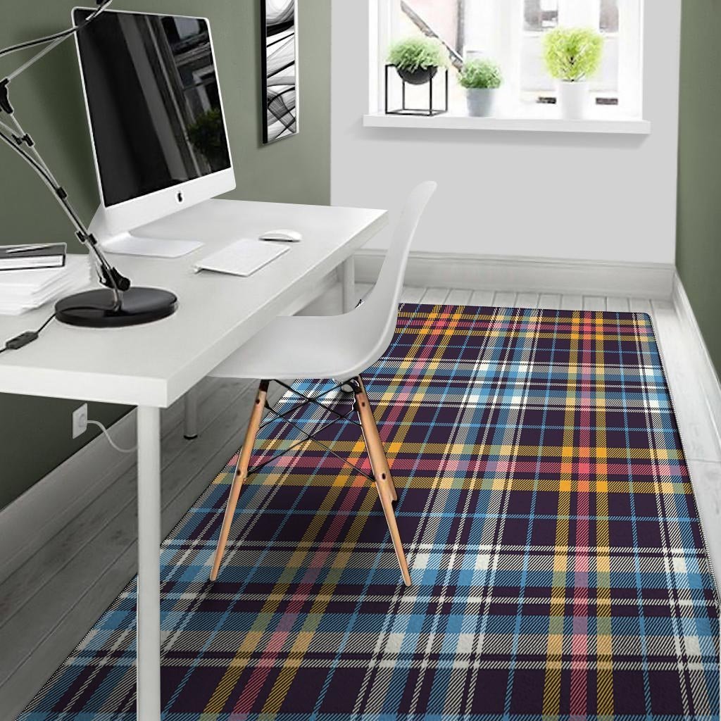 Tartan Plaid Floor Mat-grizzshop