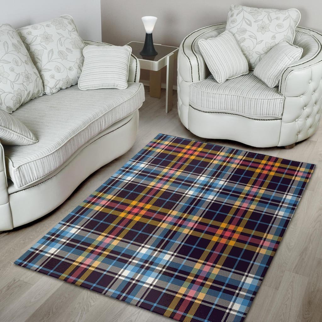 Tartan Plaid Floor Mat-grizzshop