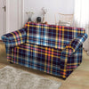 Tartan Plaid Loveseat Cover-grizzshop