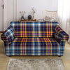 Tartan Plaid Loveseat Cover-grizzshop