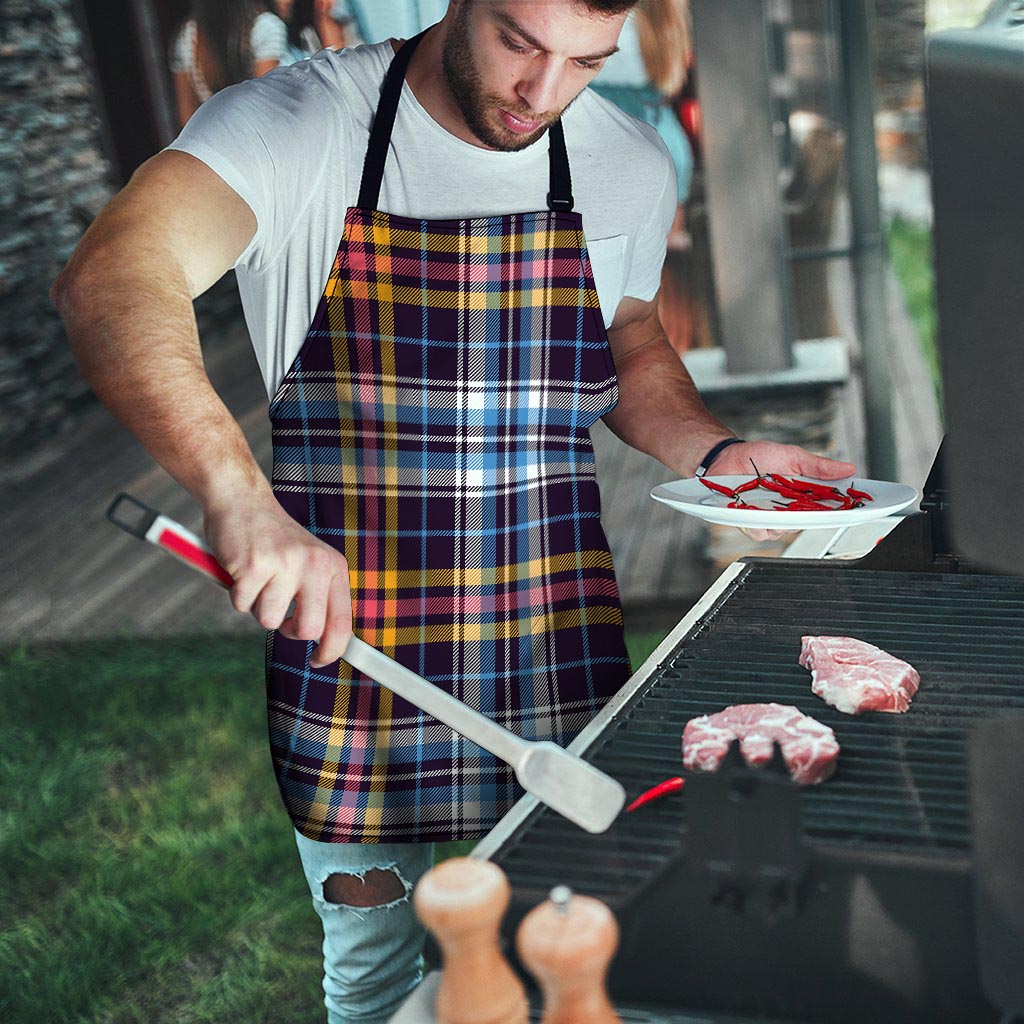 Tartan Plaid Men's Apron-grizzshop