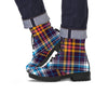 Tartan Plaid Men's Boots-grizzshop