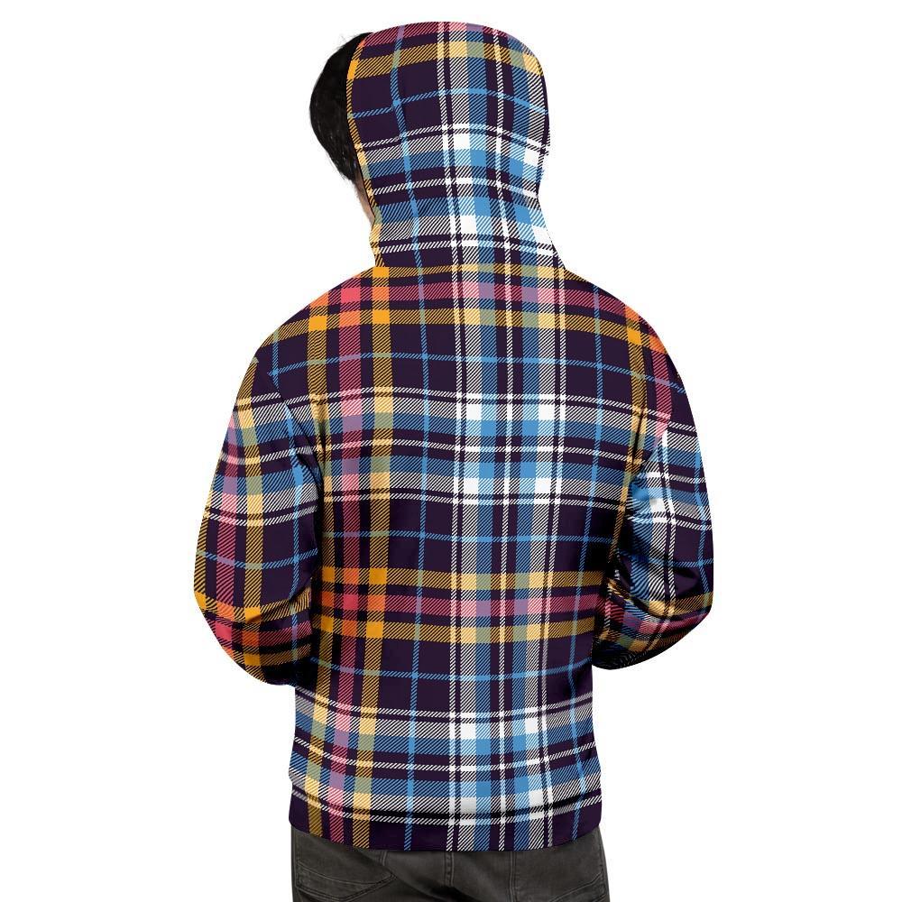 Tartan Plaid Men's Hoodie-grizzshop