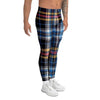 Tartan Plaid Men's Leggings-grizzshop