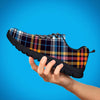 Tartan Plaid Men's Sneakers-grizzshop