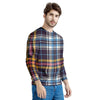 Tartan Plaid Men's Sweatshirt-grizzshop