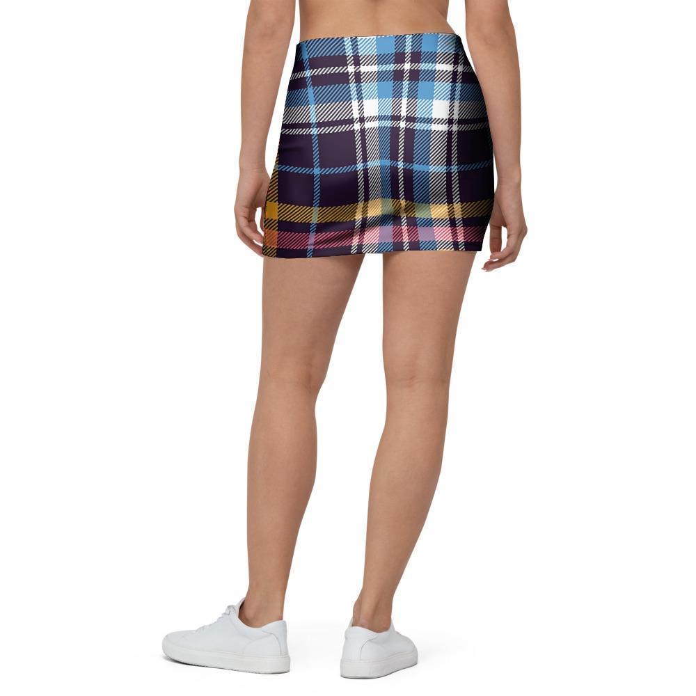 Tartan Plaid Mini Skirt-grizzshop