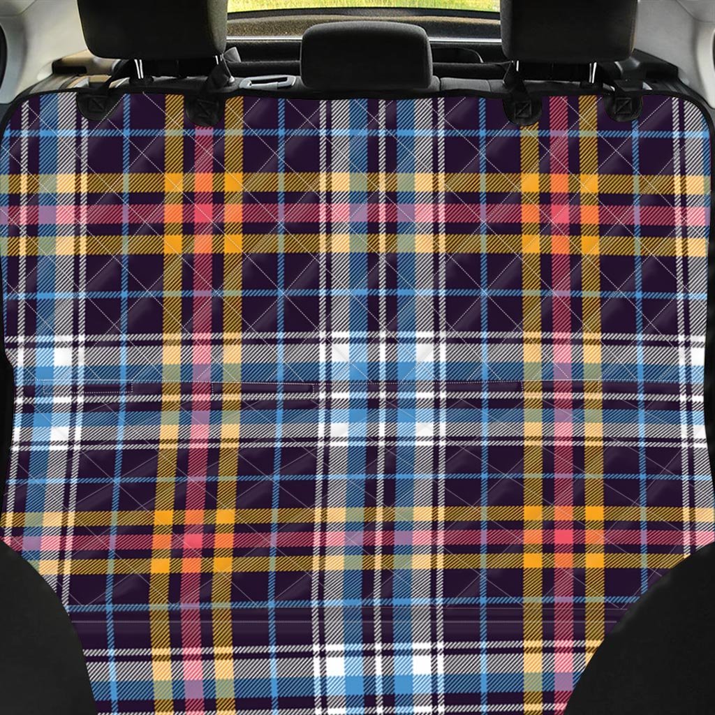 Tartan Plaid Pet Car Seat Cover-grizzshop