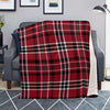 Tartan Plaid Print Blanket-grizzshop