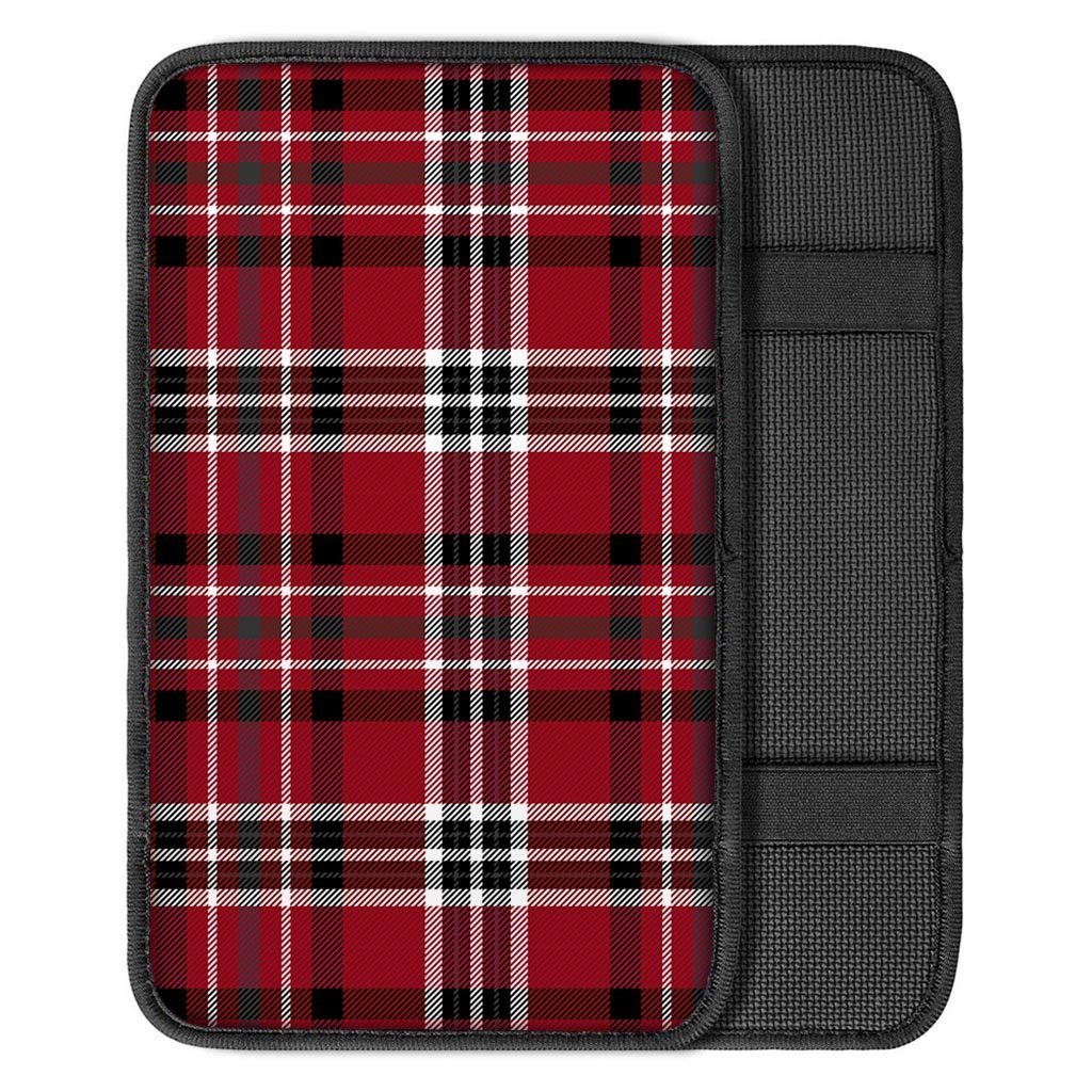 Tartan Plaid Print Car Console Cover-grizzshop