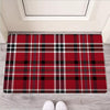 Tartan Plaid Print Door Mat-grizzshop