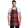 Tartan Plaid Print Men's Apron-grizzshop