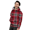 Tartan Plaid Print Men's Hoodie-grizzshop