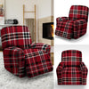 Tartan Plaid Print Recliner Cover-grizzshop