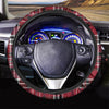 Tartan Plaid Print Steering Wheel Cover-grizzshop