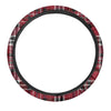 Tartan Plaid Print Steering Wheel Cover-grizzshop