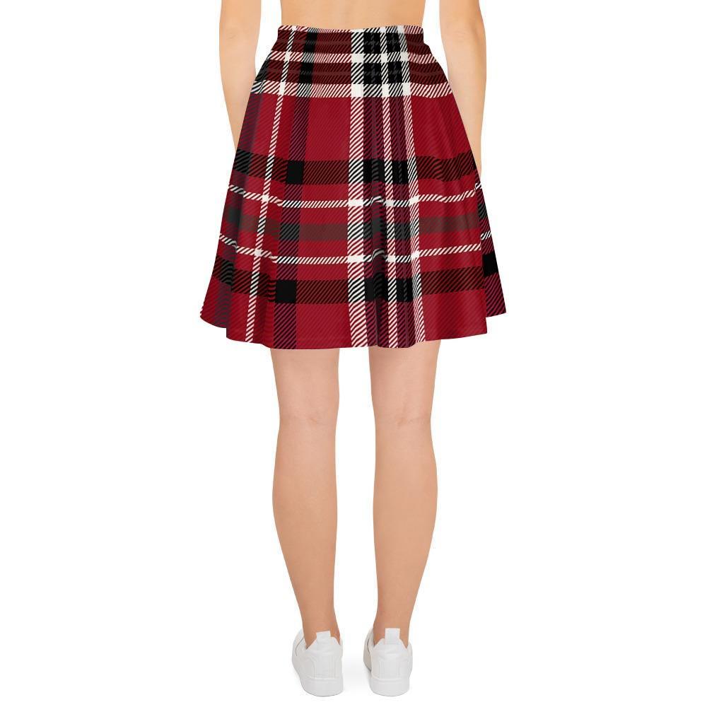 Tartan Plaid Print Women's Skirt-grizzshop