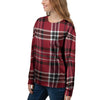 Tartan Plaid Print Women's Sweatshirt-grizzshop