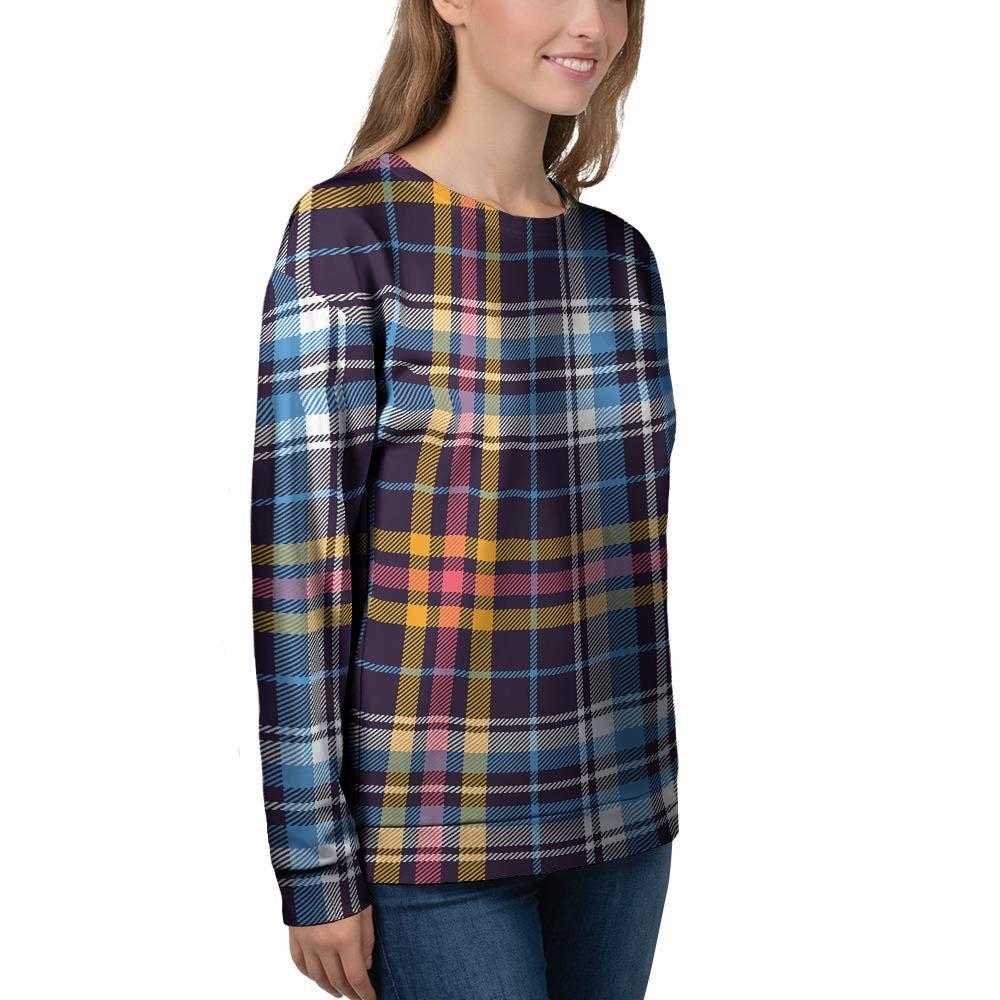 Tartan Plaid Women's Sweatshirt-grizzshop