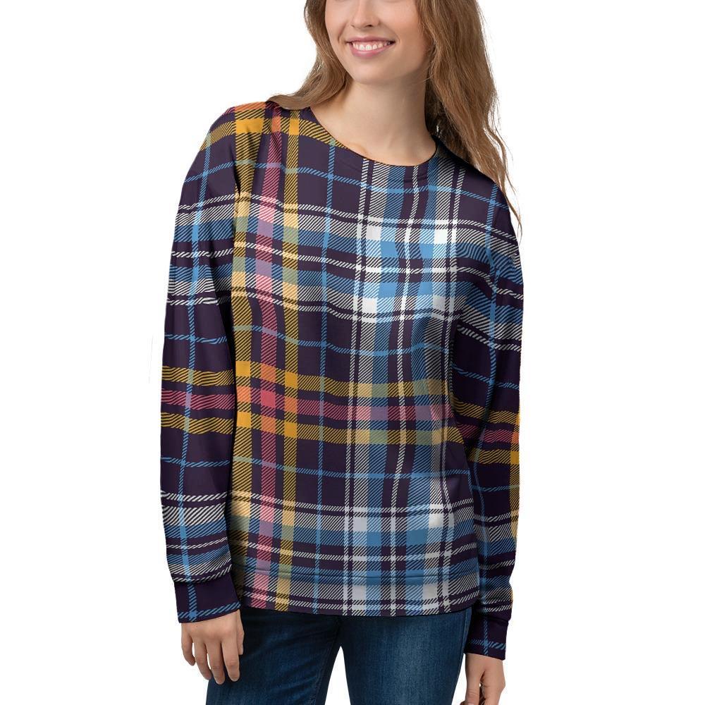 Tartan Plaid Women's Sweatshirt-grizzshop