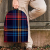 Tartan Print Backpack-grizzshop