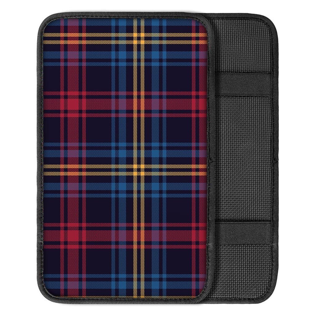 Tartan Print Car Console Cover-grizzshop