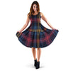 Tartan Print Dress-grizzshop