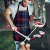 Tartan Print Men's Apron-grizzshop