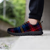 Tartan Print Men's Sneakers-grizzshop