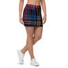 Tartan Print Mini Skirt-grizzshop