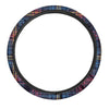 Tartan Print Steering Wheel Cover-grizzshop