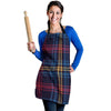 Tartan Print Women's Apron-grizzshop