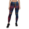 Tartan Print Women's Leggings-grizzshop