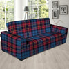 Tartan Red And Blue Plaid Sofa Cover-grizzshop