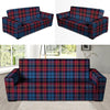 Tartan Red And Blue Plaid Sofa Cover-grizzshop