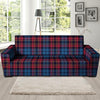 Tartan Red And Blue Plaid Sofa Cover-grizzshop