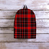 Tartan Red Plaid Backpack-grizzshop