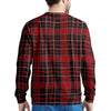 Tartan Red Plaid Men's Sweatshirt-grizzshop