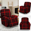 Tartan Red Plaid Recliner Cover-grizzshop
