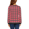 Tartan Red Plaid Scottish Royal Stewart Women Crewneck Sweatshirt-grizzshop