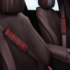 Tartan Red Plaid Seat Belt Cover-grizzshop