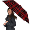 Tartan Red Plaid Umbrella-grizzshop