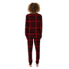 Tartan Red Plaid Women's Pajamas-grizzshop