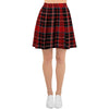 Tartan Red Plaid Women's Skirt-grizzshop